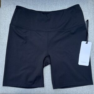 Varley Let’s Move 7” Bike Shorts – Black, Size L – NWT $68